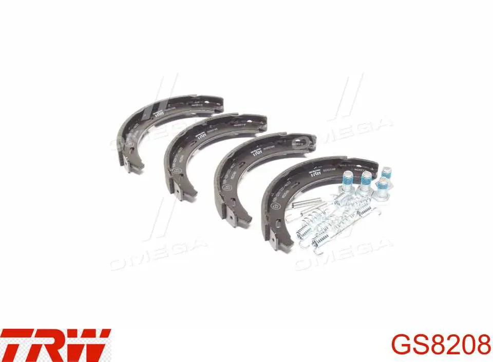 Compre GS8208 TRW Sapatas do freio de estacionamento