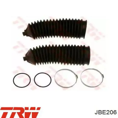 Bota de proteção do mecanismo de direção (de cremalheira) TRW JBE206 preço, a partir de 14,72 USD