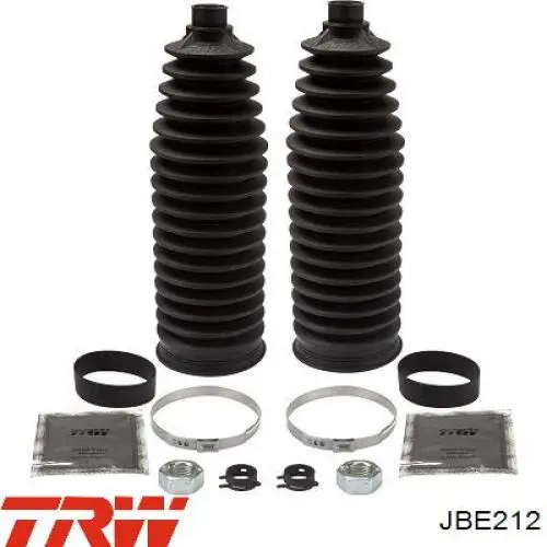 Bota de proteção do mecanismo de direção (de cremalheira) TRW JBE212 preço, a partir de 9,02 USD
