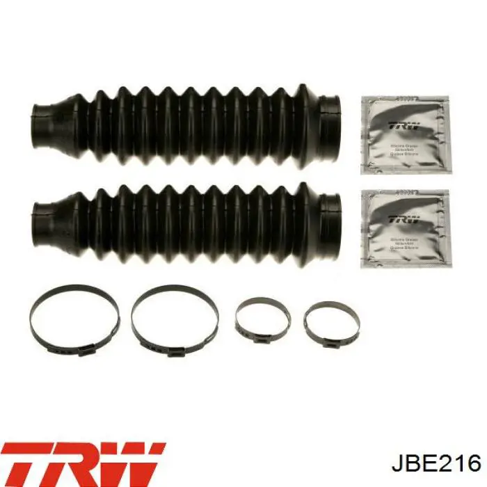 Bota de proteção do mecanismo de direção (de cremalheira) TRW JBE216 preço, a partir de 5,32 USD