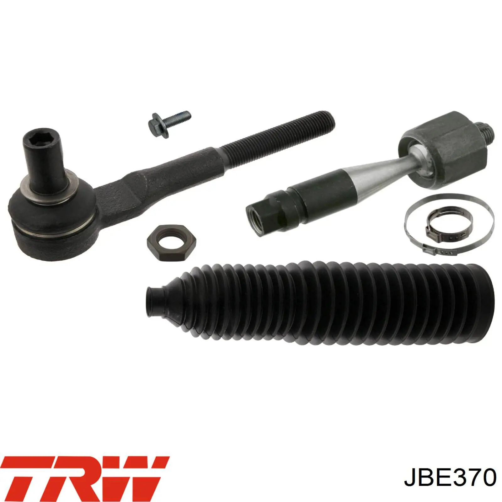 JBE370 TRW Bota de proteção direita do mecanismo de direção (de cremalheira)