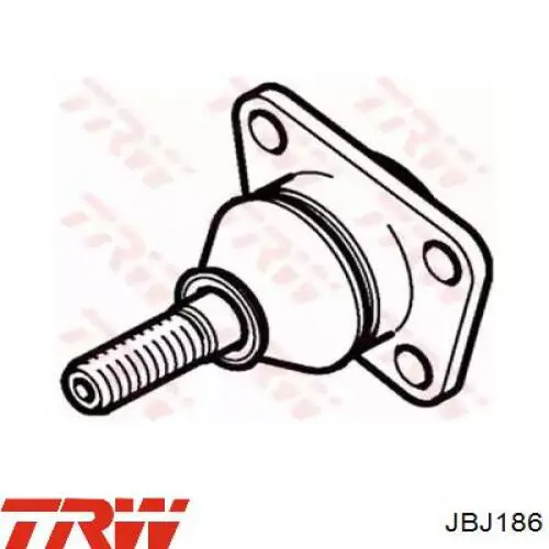 Suporte de esfera inferior para Fiat Ducato I 280