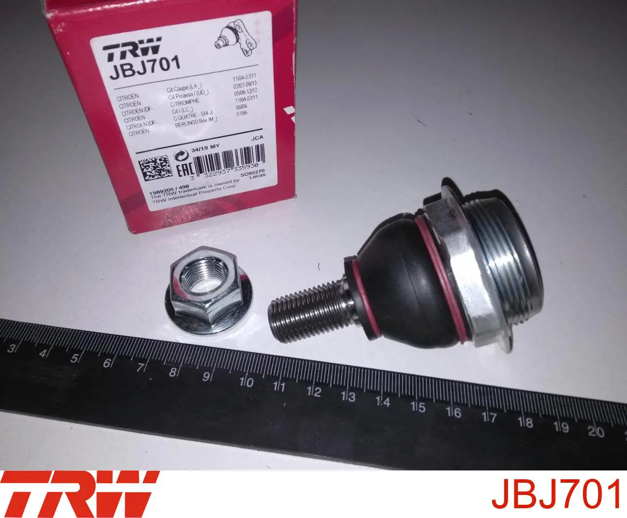 Suporte de esfera inferior TRW JBJ701 preço, a partir de 12,31 USD