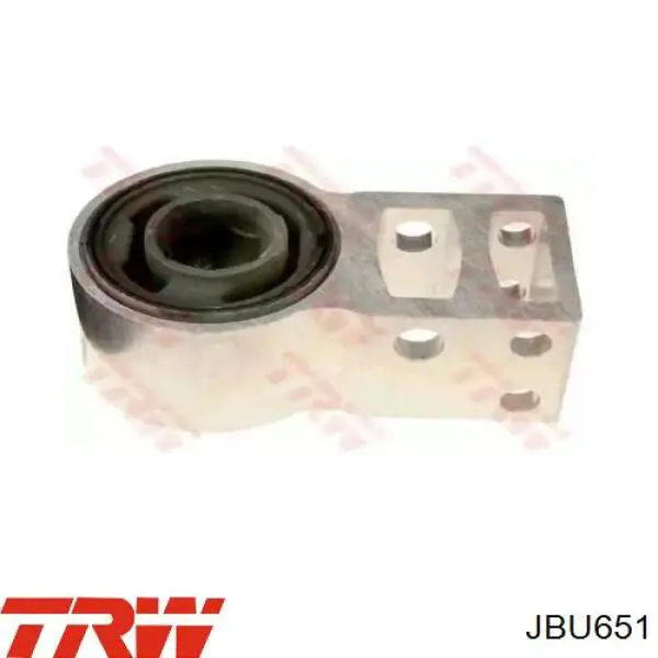 Bloco silencioso dianteiro do braço oscilante inferior TRW JBU651 preço, a partir de 49,67 USD