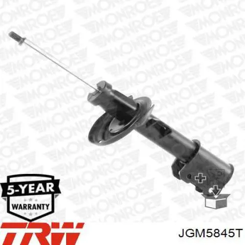 Compre JGM5845T TRW Amortecedor dianteiro direito