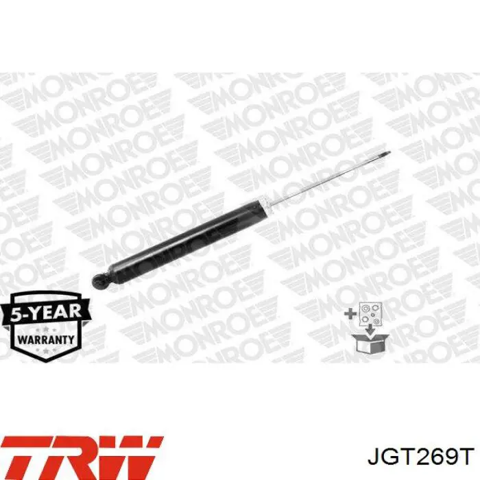 Amortecedor traseiro TRW JGT269T preço, a partir de 35,40 USD