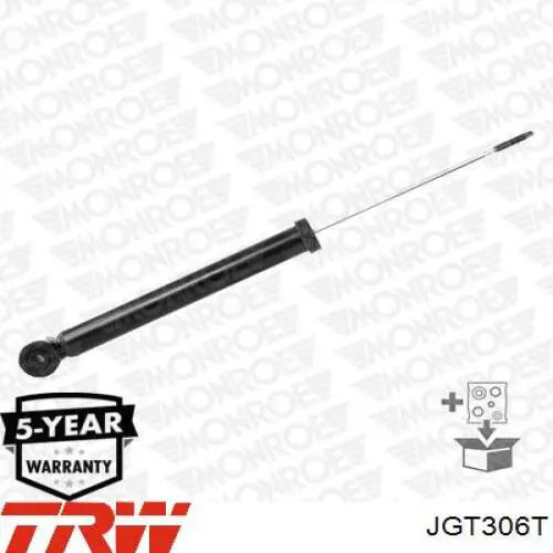 Compre JGT306T TRW Amortecedor traseiro