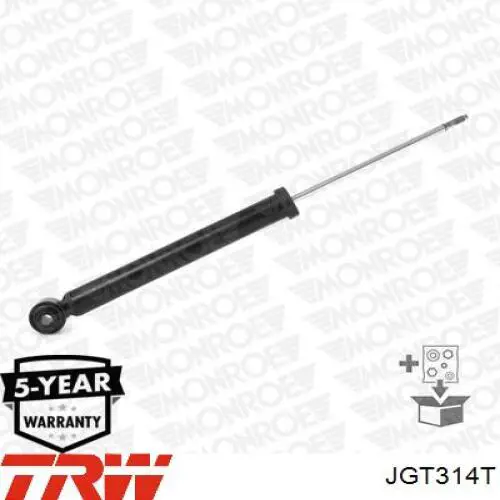Compre JGT314T TRW Amortecedor traseiro