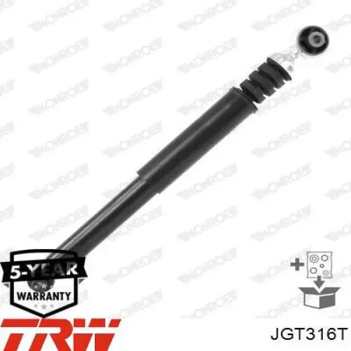 Compre JGT316T TRW Amortecedor traseiro