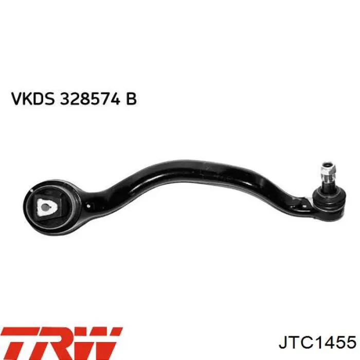 Braço oscilante inferior direito de suspensão dianteira TRW JTC1455 preço, a partir de 94,34 USD