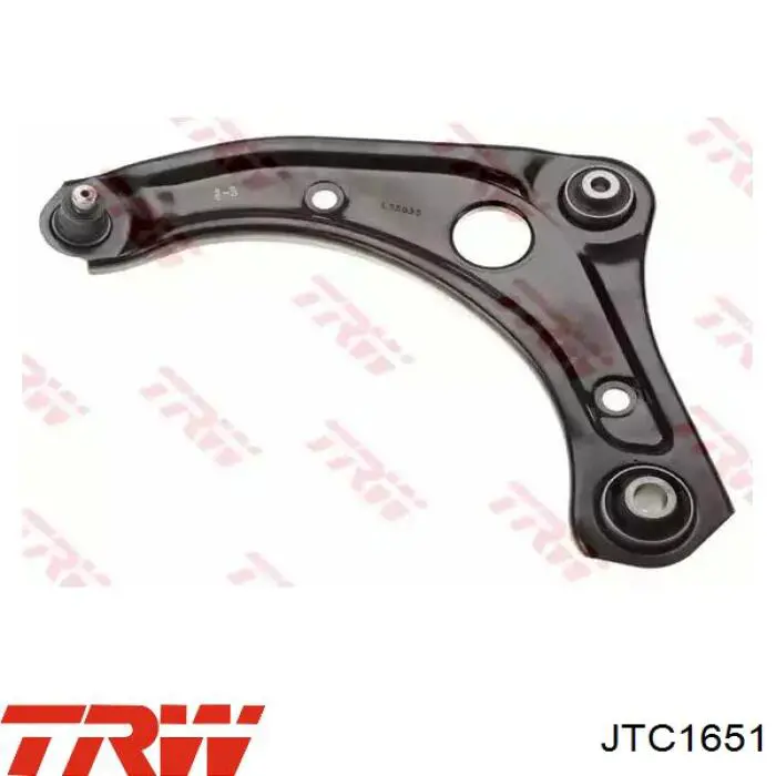 JTC1651 TRW Braço oscilante inferior esquerdo de suspensão dianteira
