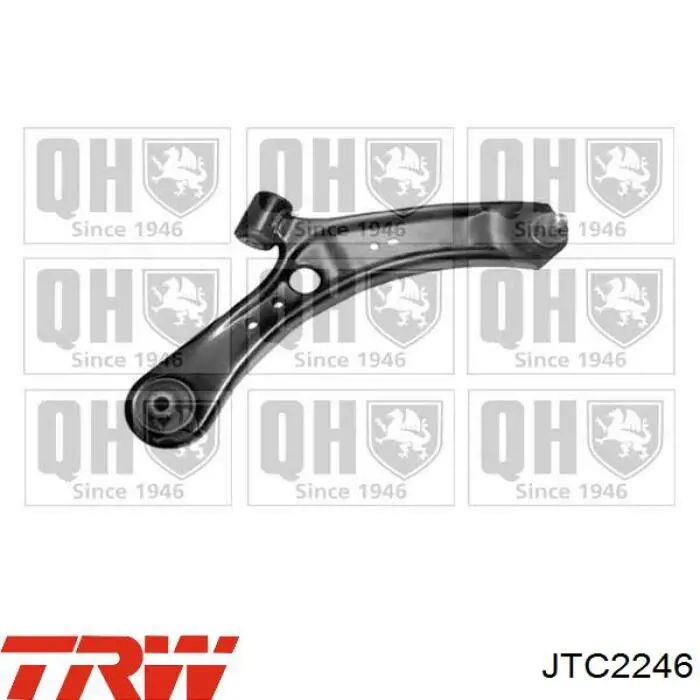 Compre JTC2246 TRW Braço oscilante inferior direito de suspensão dianteira