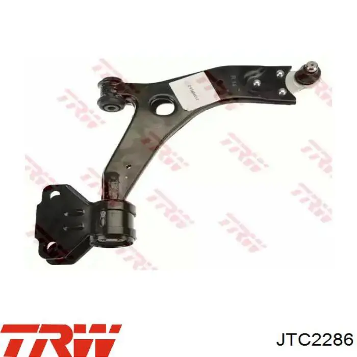 JTC2286 TRW Braço oscilante inferior direito de suspensão dianteira