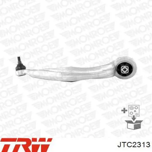 Braço oscilante inferior esquerdo de suspensão dianteira TRW JTC2313 preço, a partir de 125,34 USD
