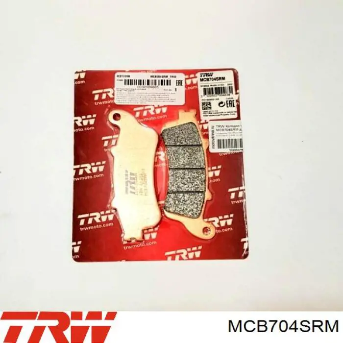 Sapatas do freio traseiras de disco TRW MCB704SV preço, a partir de 33,33 USD