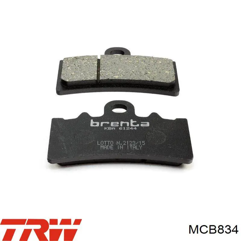  TRW MCB834 preço, a partir de 25,39 USD