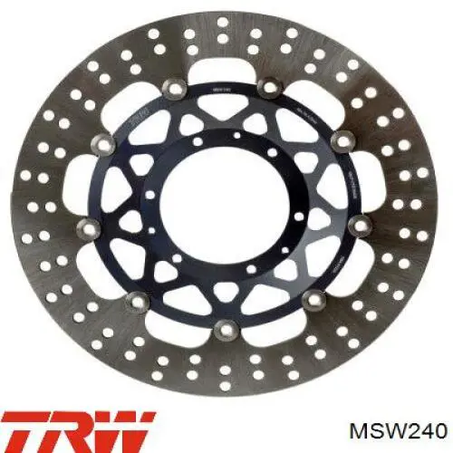 Disco do freio dianteiro TRW MSW240 preço, a partir de 228,13 USD