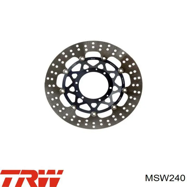 Compre MSW240 TRW Disco do freio dianteiro