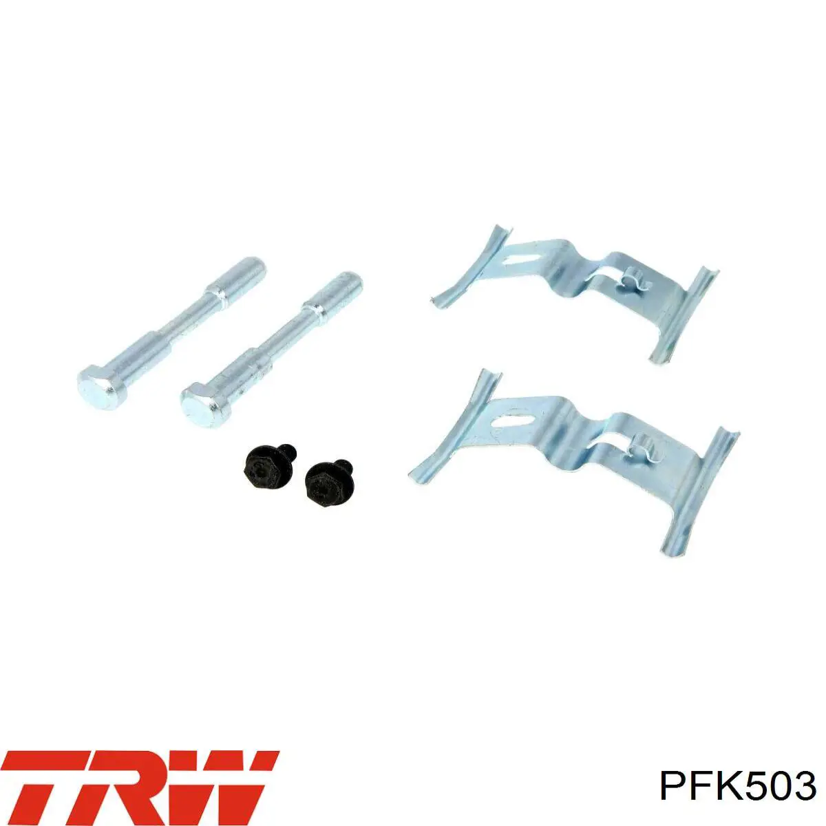 Kit de molas de fixação de sapatas de disco dianteiras TRW PFK503 preço, a partir de 43,31 USD