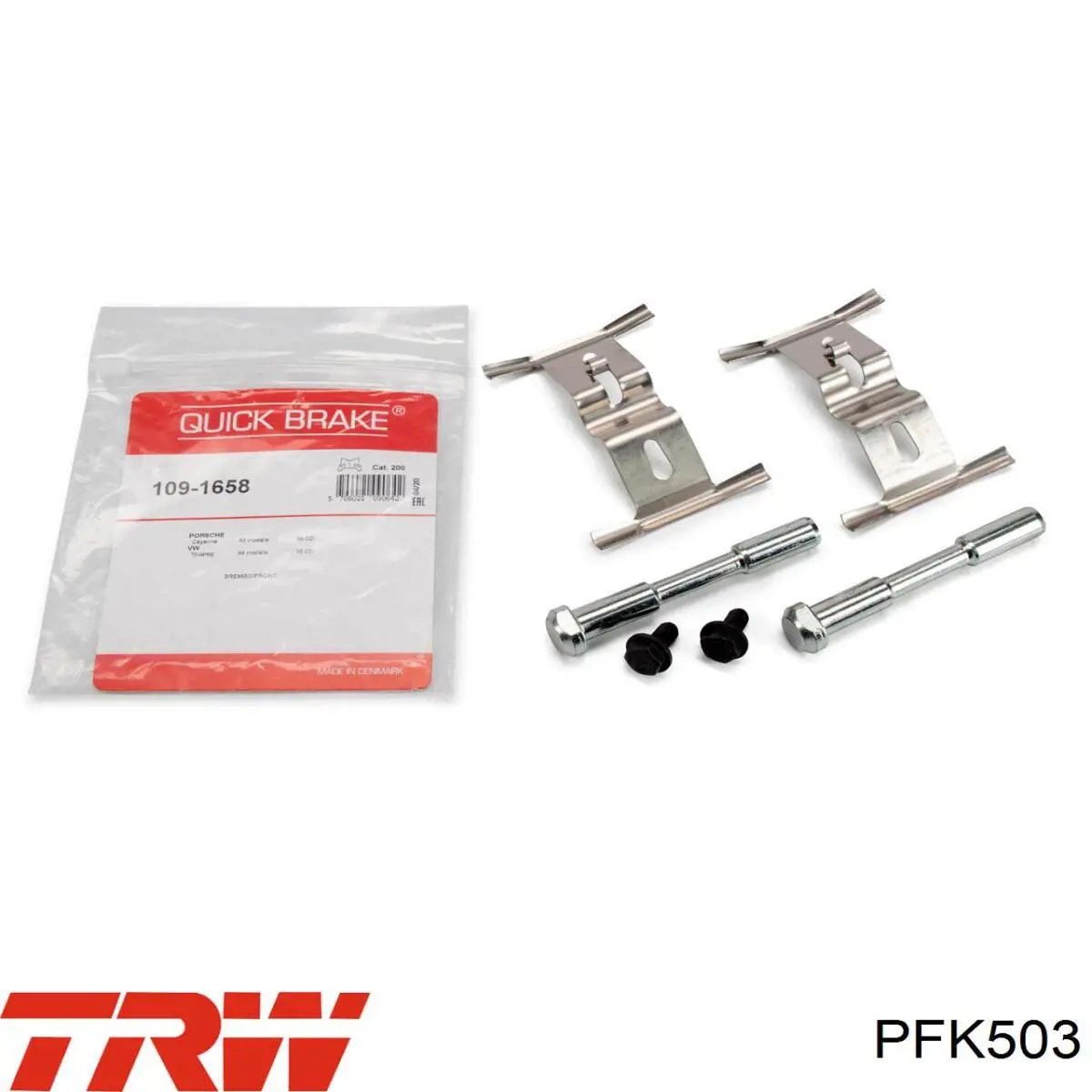Compre PFK503 TRW Kit de molas de fixação de sapatas de disco dianteiras