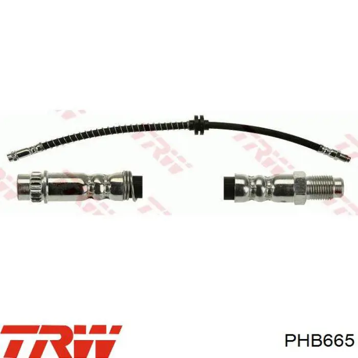 Mangueira do freio dianteira TRW PHB665 preço, a partir de 21,80 USD