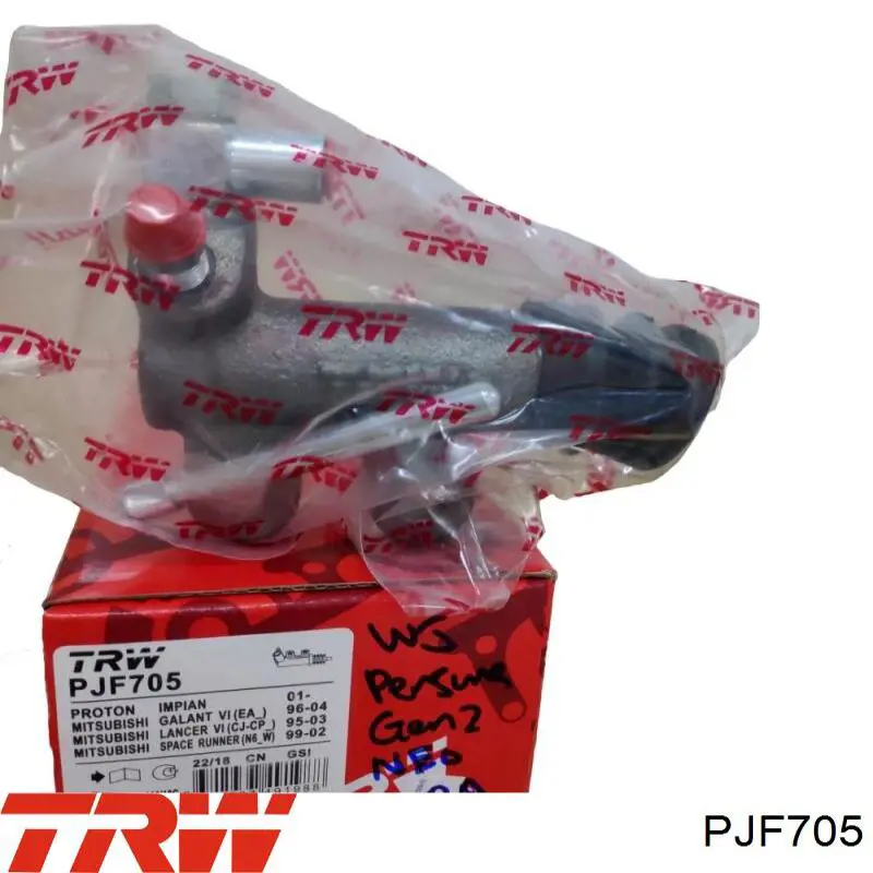 Cilindro de trabalho de embraiagem TRW PJF705 preço, a partir de 21,43 USD