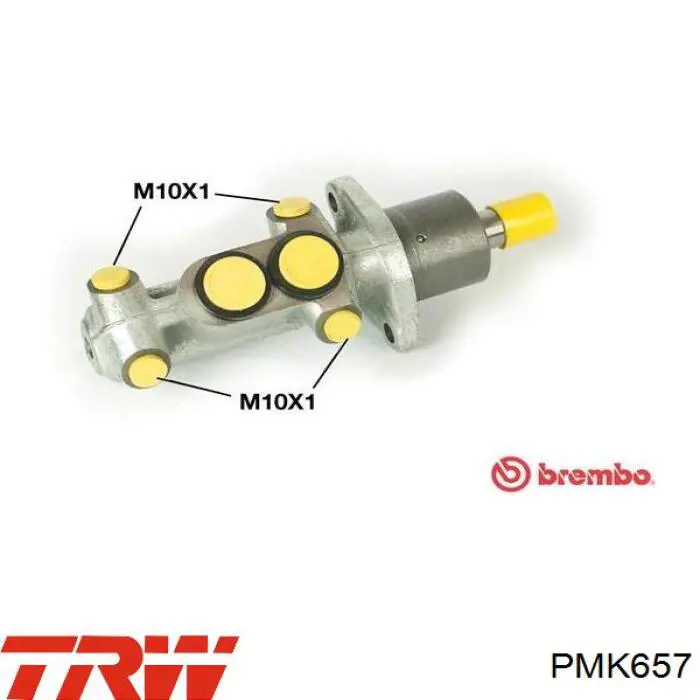 Cilindro mestre do freio TRW PMK657 preço, a partir de 55,58 USD