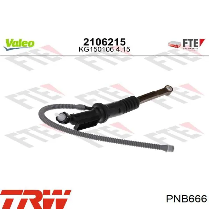 Cilindro mestre de embraiagem Peugeot/Citroen 2182F5 preço, a partir de 51,08 USD