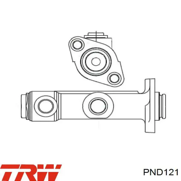 Compre PND121 TRW Cilindro mestre de embraiagem