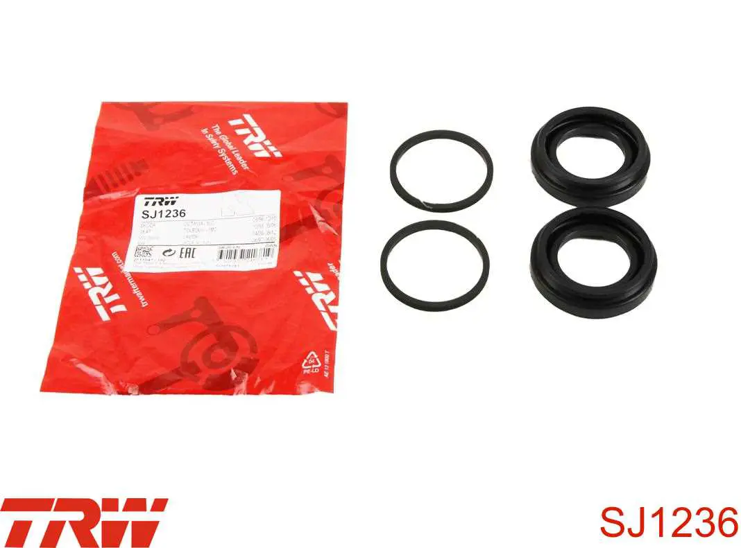 Compre SJ1236 TRW Kit de reparação de suporte do freio traseiro