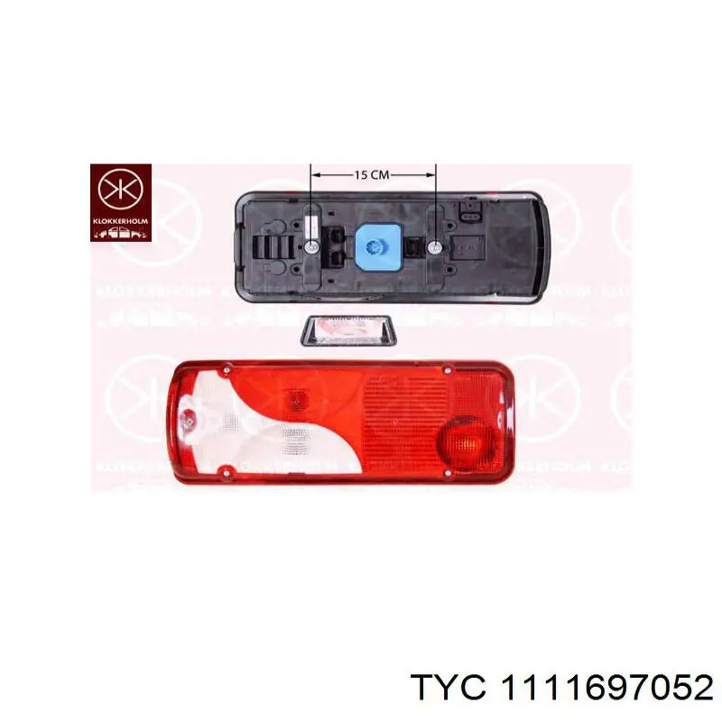 Lanterna traseira direita TYC 1111697052 preço, a partir de 75,44 USD