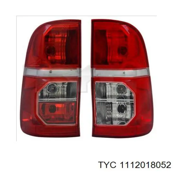 Lanterna traseira esquerda 815600K180 Toyota