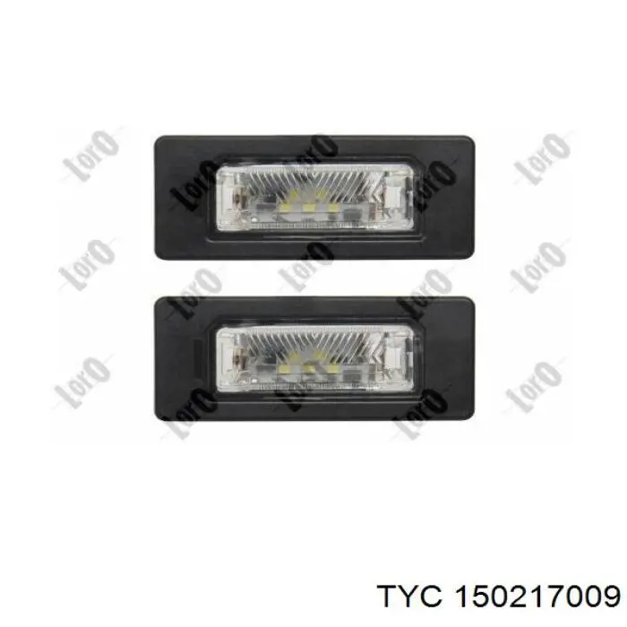 Lanterna da luz de fundo de matrícula traseira Depo/Loro/Abakus 00323900
