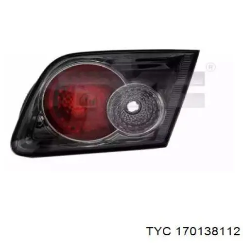 GR1B513J0A Mazda Lanterna traseira esquerda interna