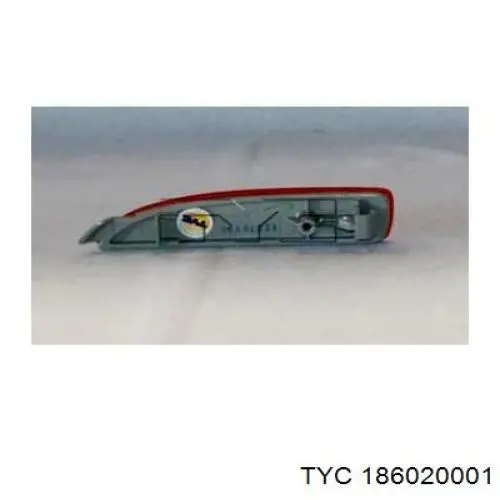 Compre 2161407LUSR Mazda Retrorrefletor (refletor) do pára-choque traseiro esquerdo