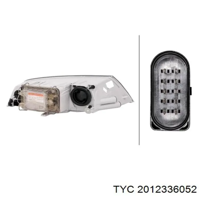 Luz esquerda VAG 1Z1941015B preço, a partir de 207,43 USD