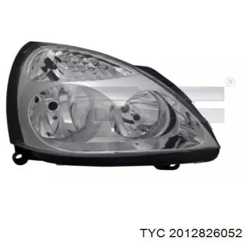 Luz esquerda 260605235R Renault (RVI)