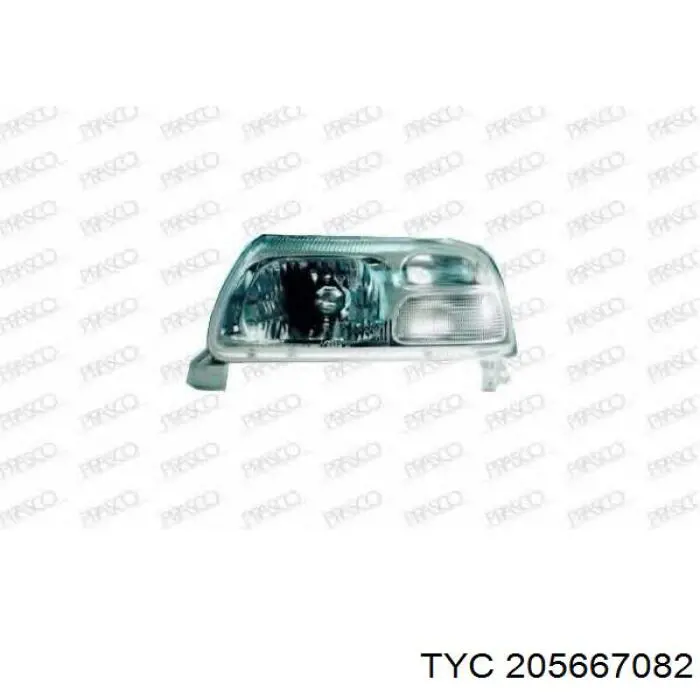 Luz direita FPS FP6824R2E preço, a partir de 96,47 USD