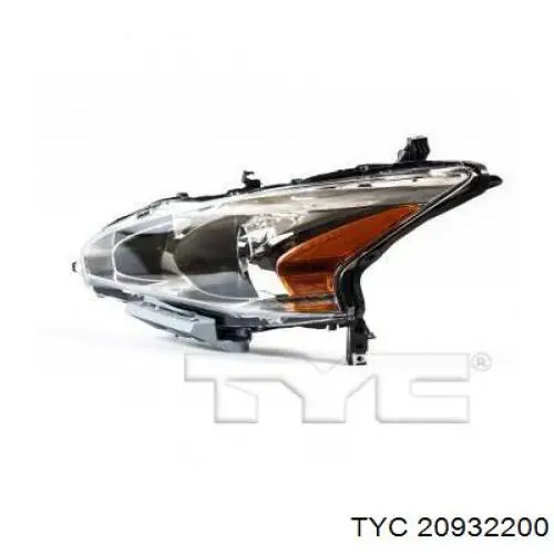 Luz esquerda para Nissan Altima L33 