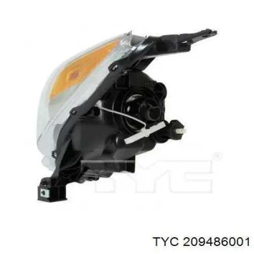 Luz esquerda para Nissan Versa NOTE E12
