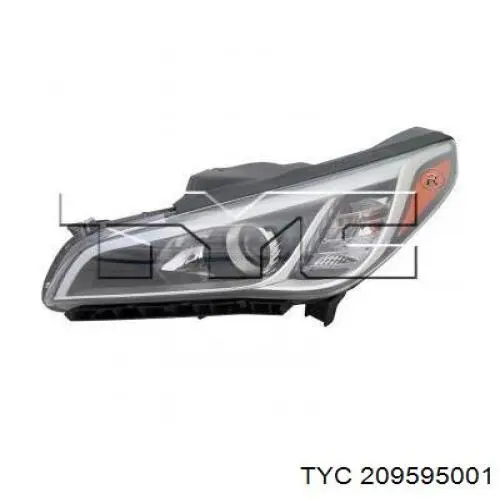Luz direita para Hyundai Sonata VII LF