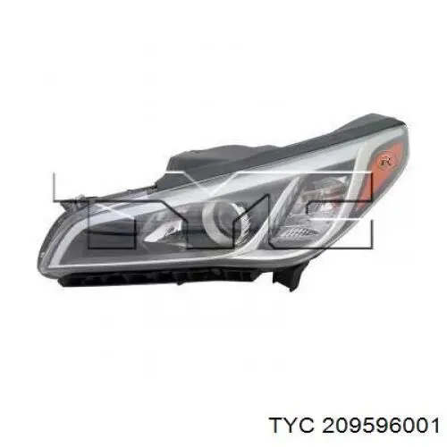 Luz esquerda para Hyundai Sonata VII LF