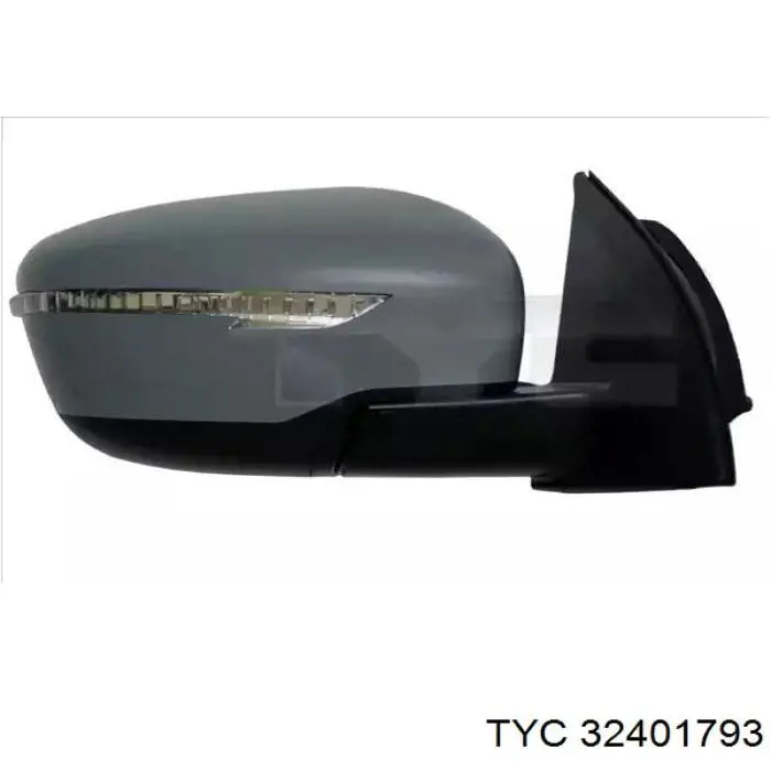 6202672 Alkar Pisca-pisca de espelho direito