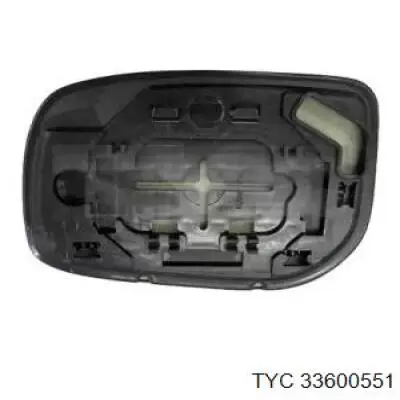 Elemento espelhado do espelho de retrovisão direito TYC 33600551 preço, a partir de 12,57 USD