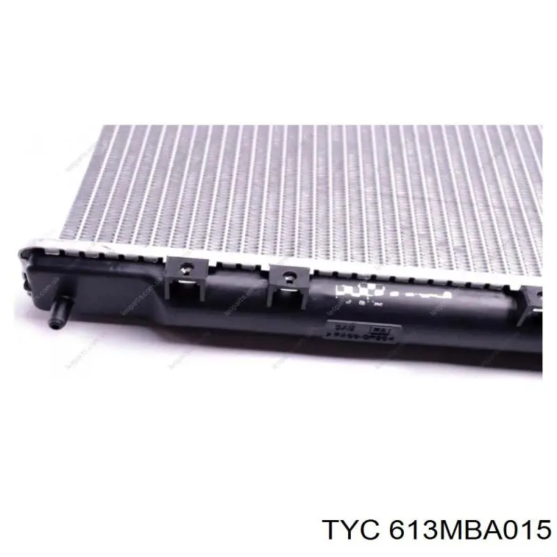 Radiador de esfriamento de motor 613MBA015 TYC