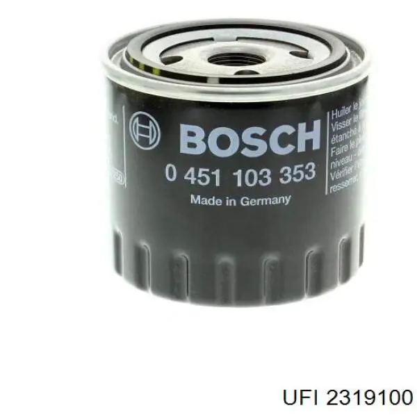 Compre 2319100 UFI Filtro de óleo