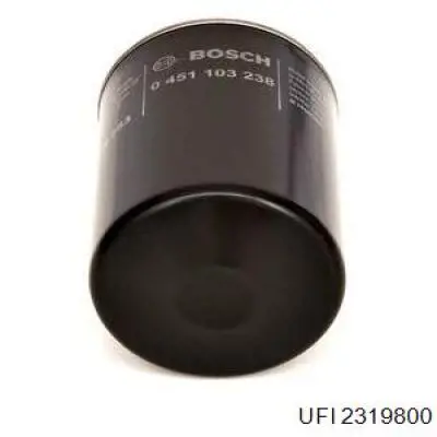 Filtro de óleo UFI 2319800 preço, a partir de 7,21 USD