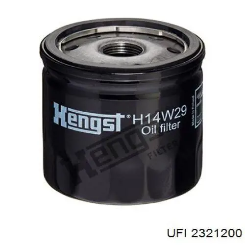 Filtro de óleo UFI 2321200 preço, a partir de 6,40 USD