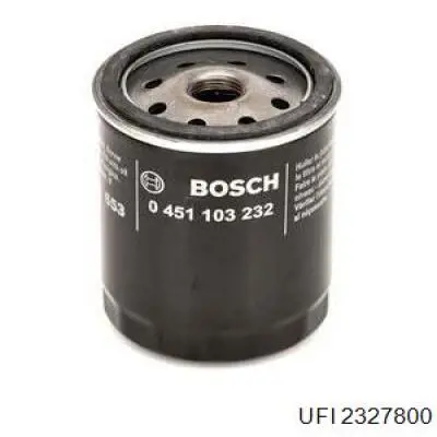 Filtro de óleo UFI 2327800 preço, a partir de 6,96 USD