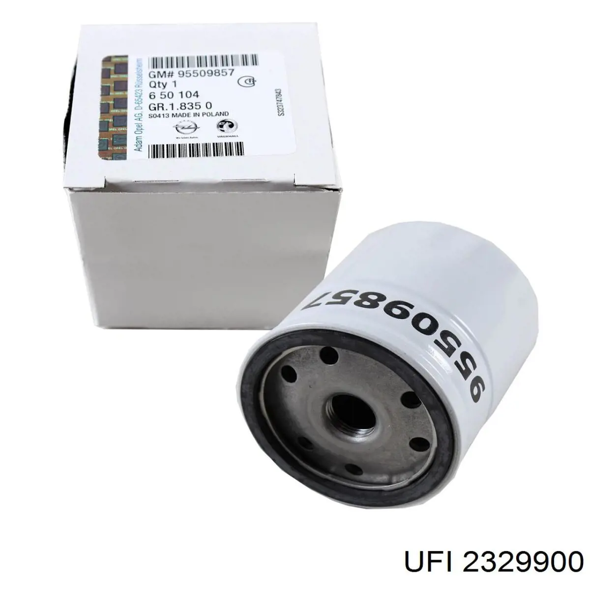 Caixa do filtro de óleo UFI 2329900 preço, a partir de 3,24 USD